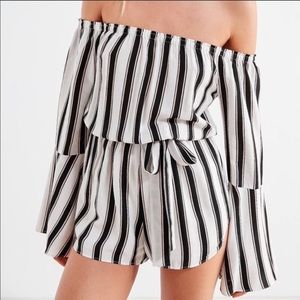 Urban Outfitters Striped Romper